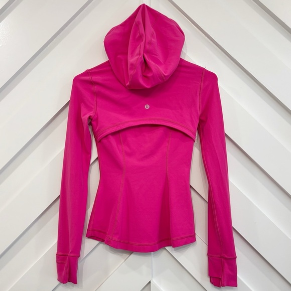 Lululemon Hooded Define Jacket Nulu In Sonic Pink Size 0 - Picture 2 of 8